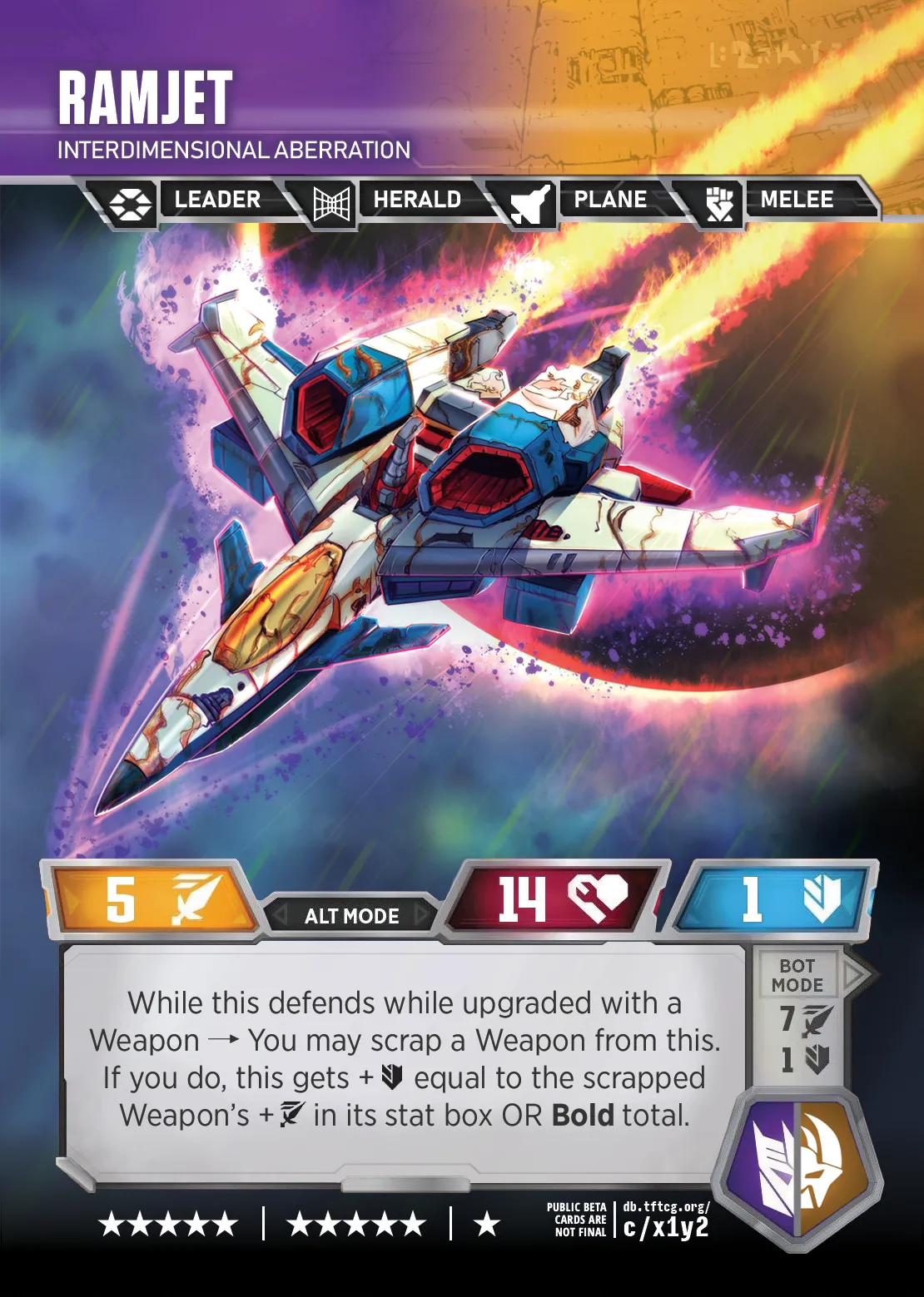 Ramjet // Interdimensional Aberration alt mode