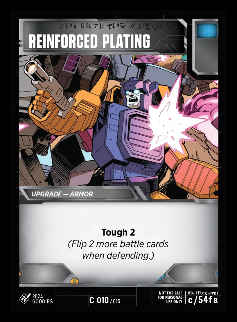 Reinforced Plating