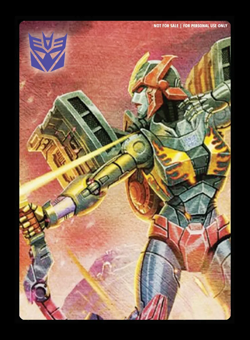 Silent Hunter // Specialist Flamewar, Special Ops • Hunter card back