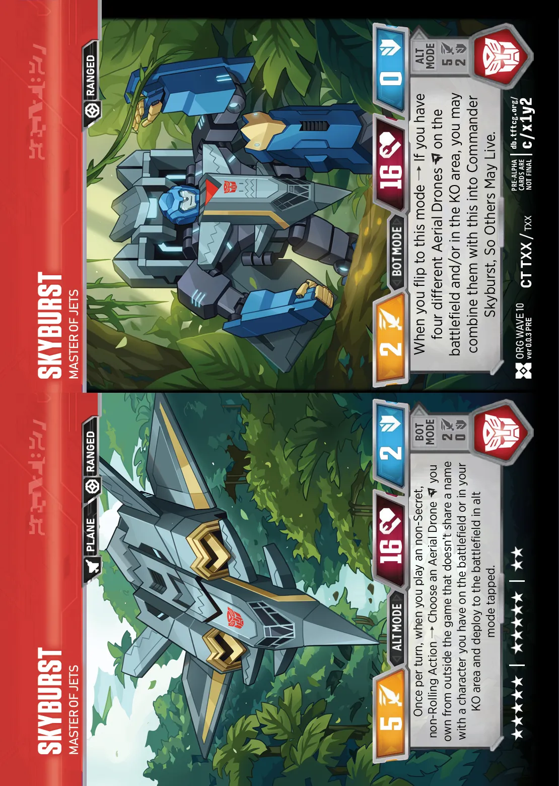 Skyburst // Master of Jets alt/bot mode
