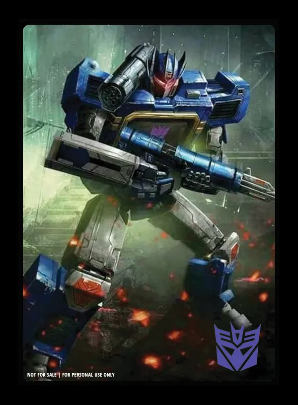Soundwave, Superior // Soundwave, Communications card back