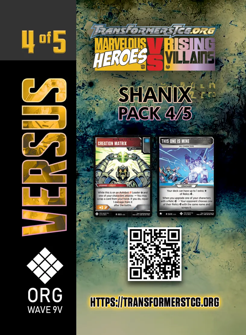 OW9V Shanix Pack Cover 4/5 face