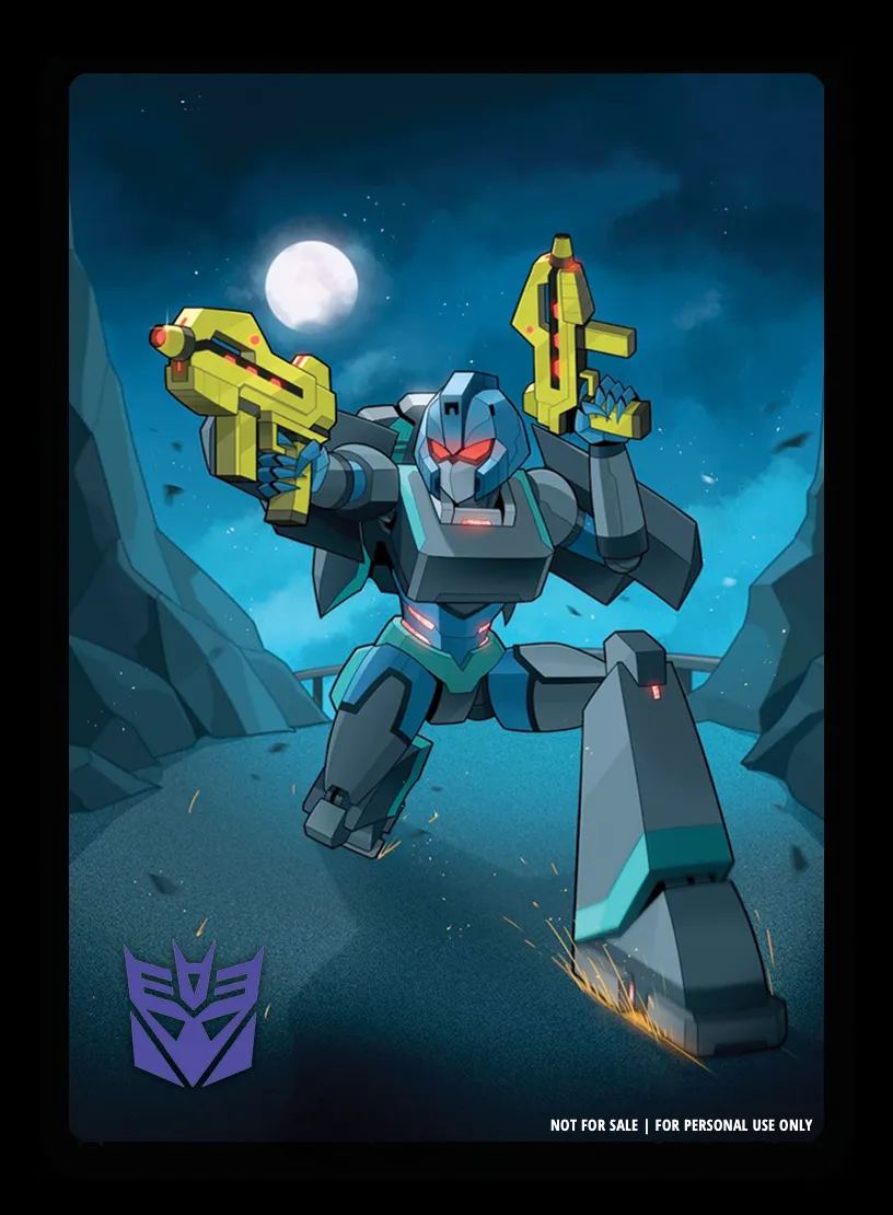 Stealth Mission // Nightracer, Gunner card back