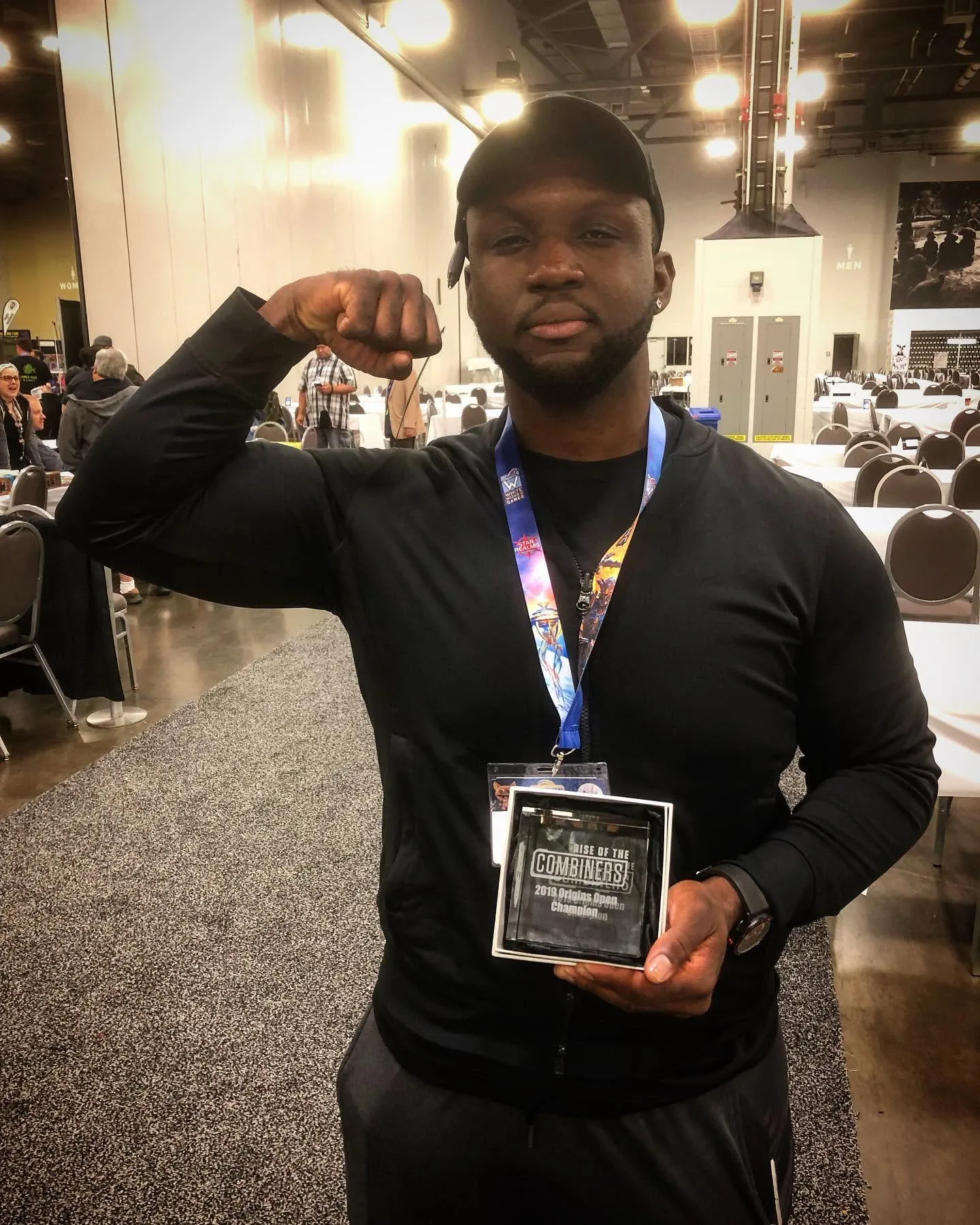 Congratulations to our Very first Origins Open Champion, Steffon Pinckney!
