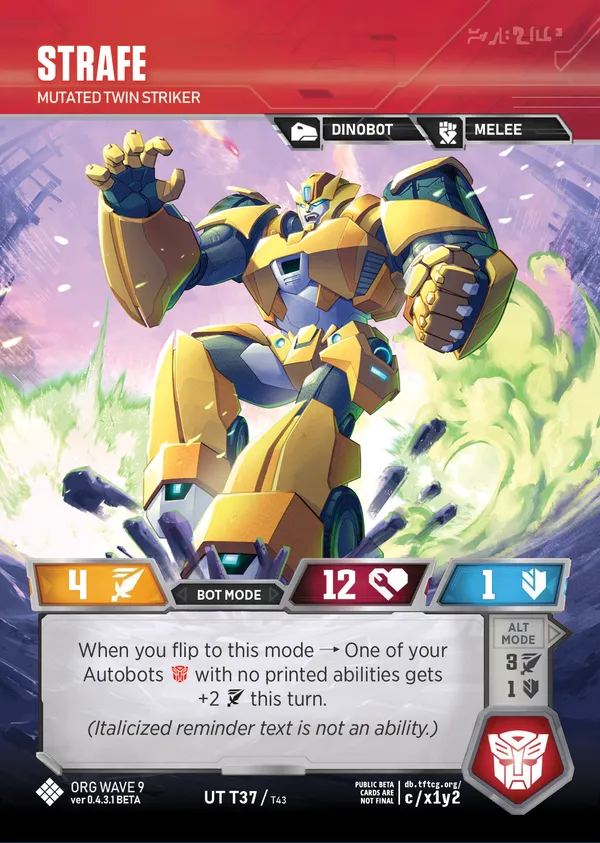 Strafe // Mutated Twin Striker bot mode