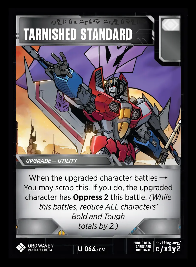 Tarnished Standard
