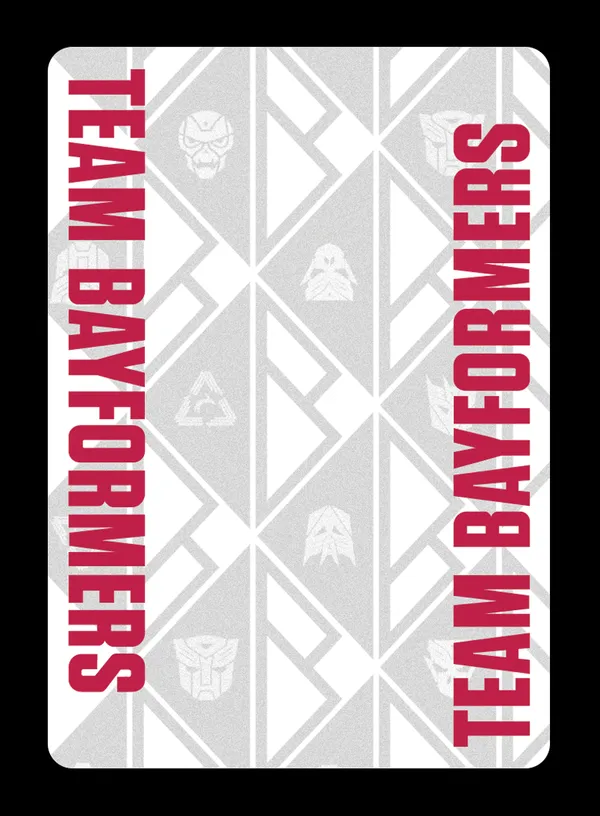 Team Bayformers Card Back