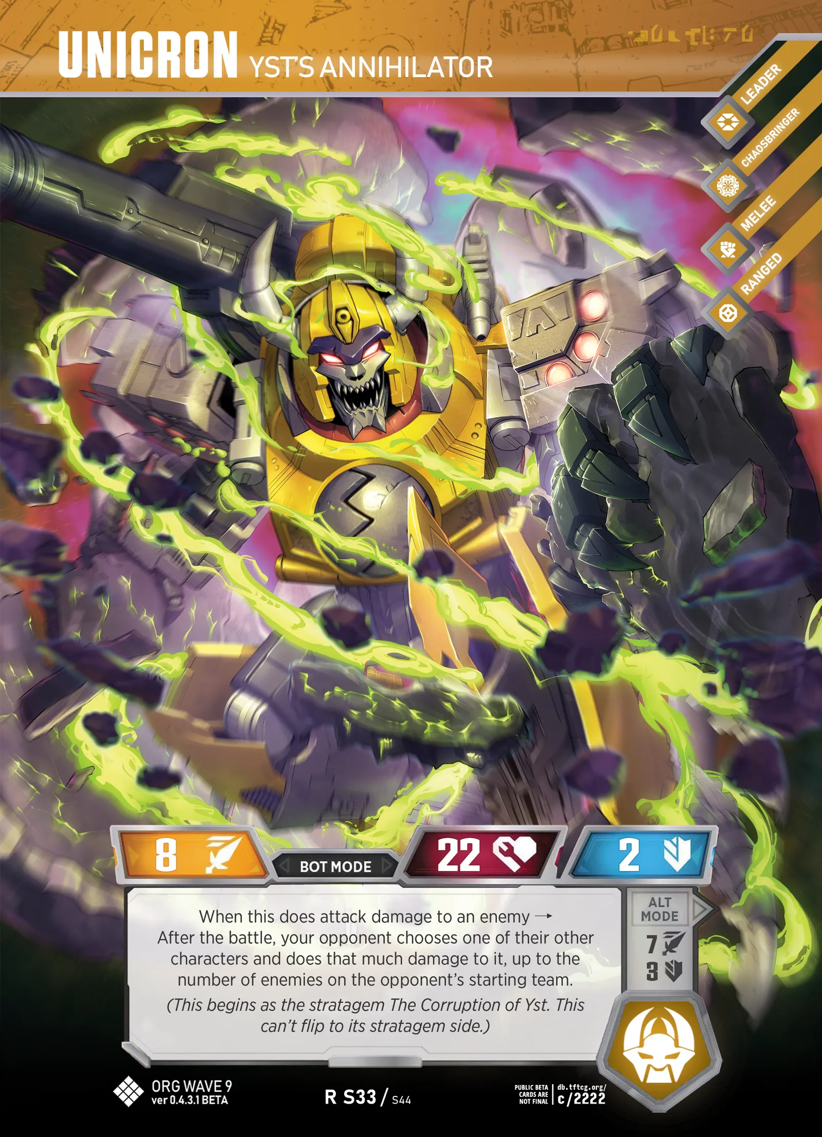 The Corruption of Yst // All Characters bot mode
