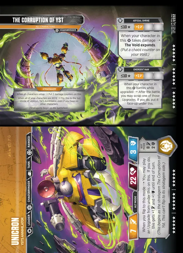 The Corruption of Yst // All Characters stratagem and alt mode