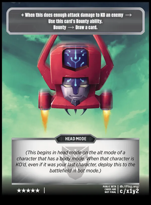 The Headmaster Unit head mode