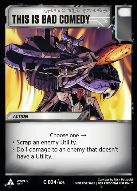 This is Bad Comedy, from "Ark Exodus"