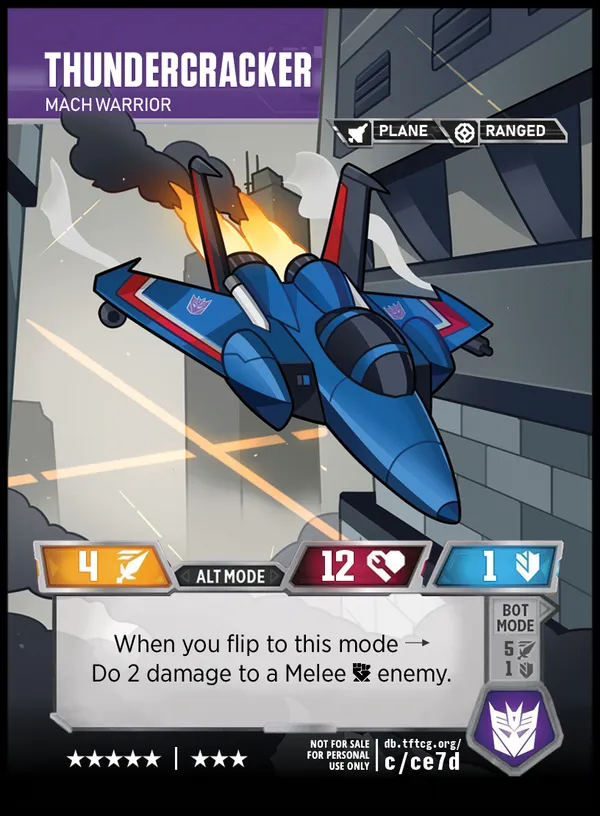 Thundercracker // Mach Warrior alt mode