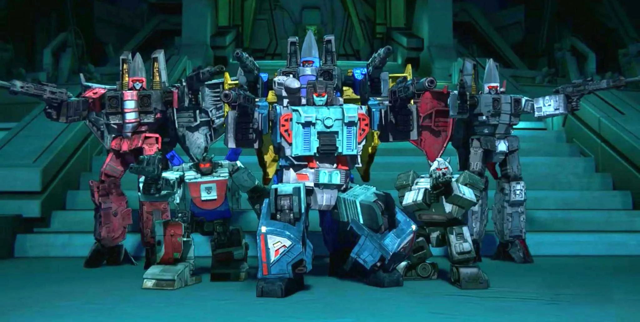 The playable factions of the Transformers TCG