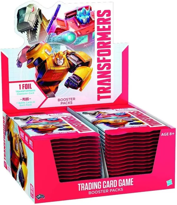 Transformers TCG Wave 1 Booster Box alternate angle
