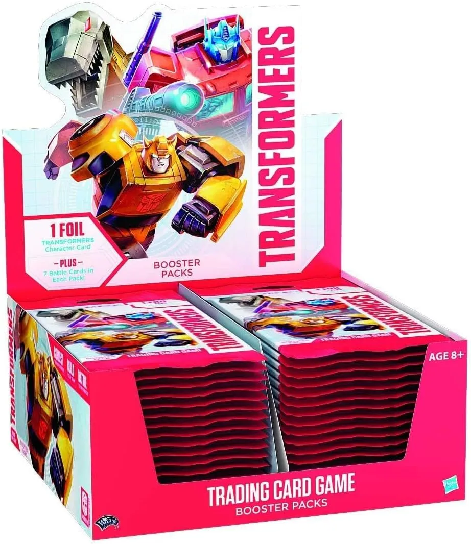 Transformers TCG Wave 1 Booster Box alternate angle