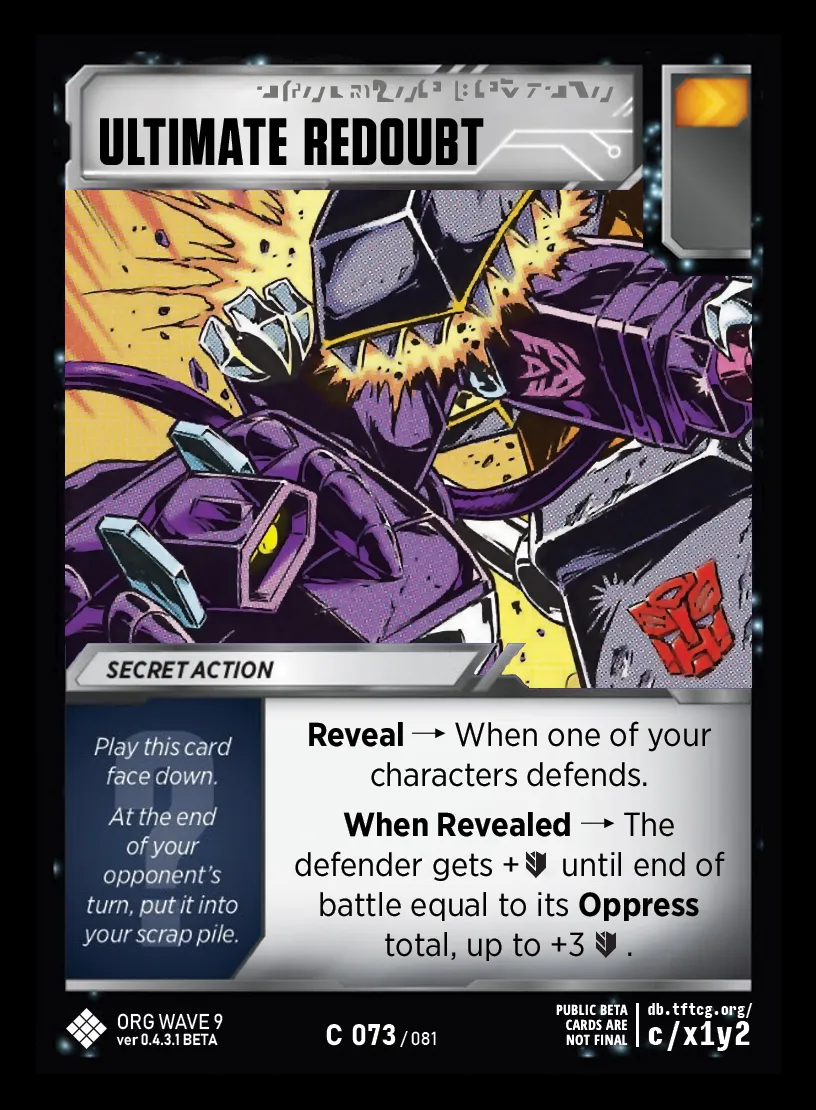 Ultimate Redoubt