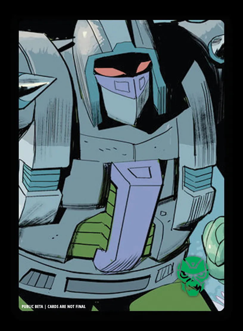 Unbinding of Eyuk // Megatronus the Fallen, Original Sinner card back