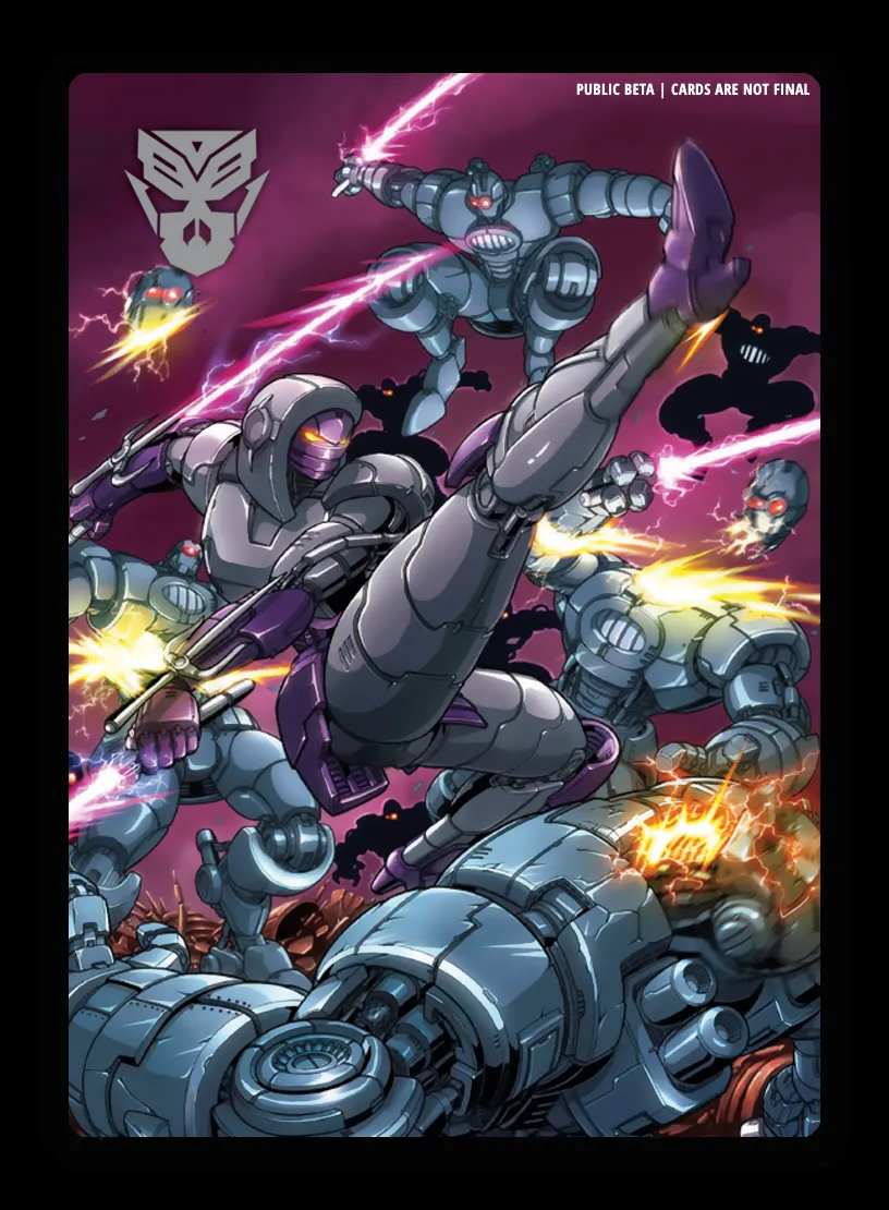 Unbinding of Nightbird // Megatronus the Fallen, Original Sinner card back