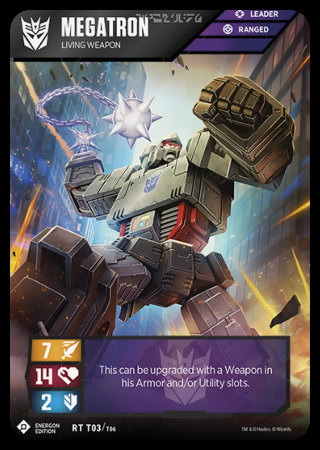 Megatron // Living Weapon bot mode