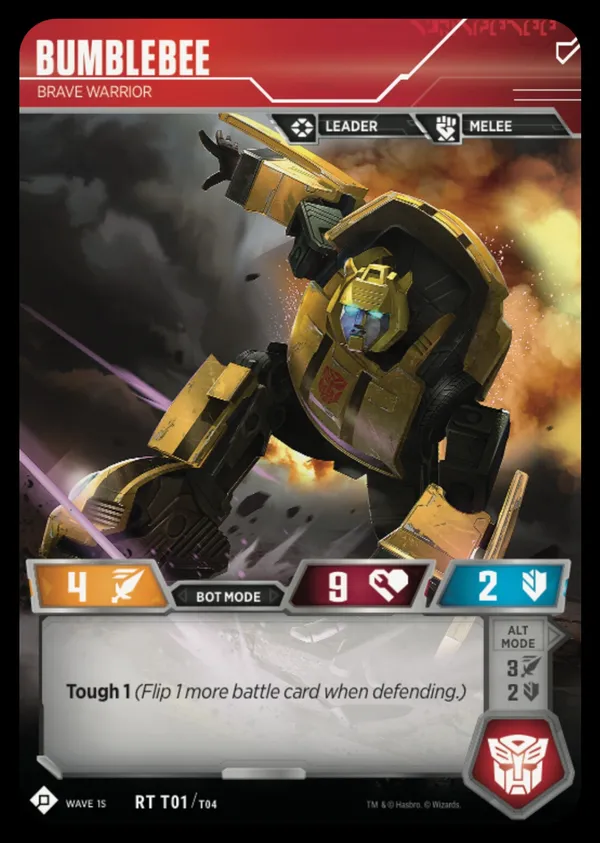 Bumblebee // Brave Warrior bot mode