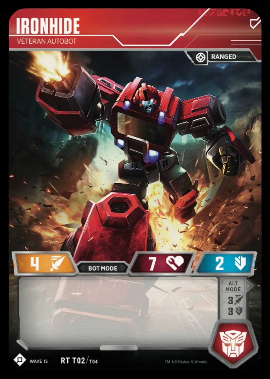 Ironhide // Veteran Autobot bot mode