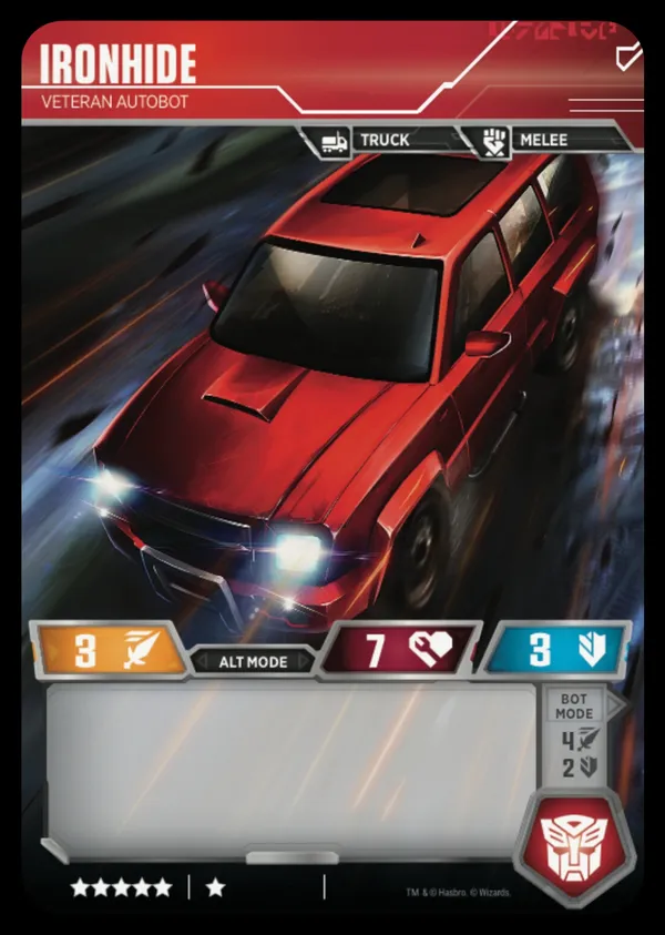 Ironhide // Veteran Autobot alt mode
