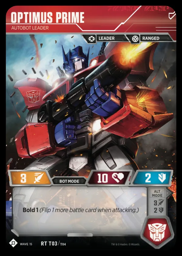 Optimus Prime // Autobot Leader bot mode