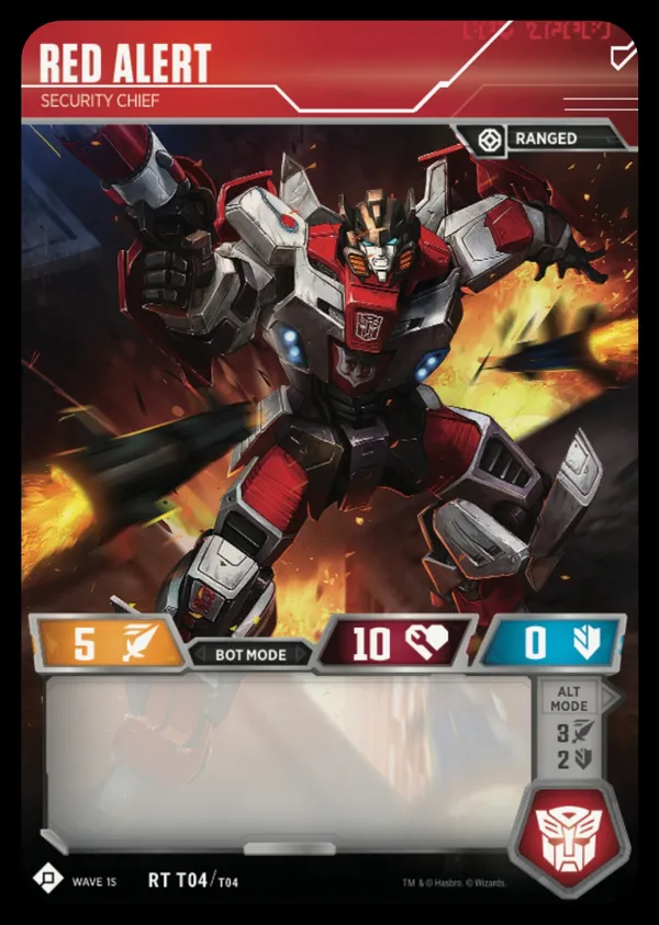 Red Alert // Security Chief bot mode