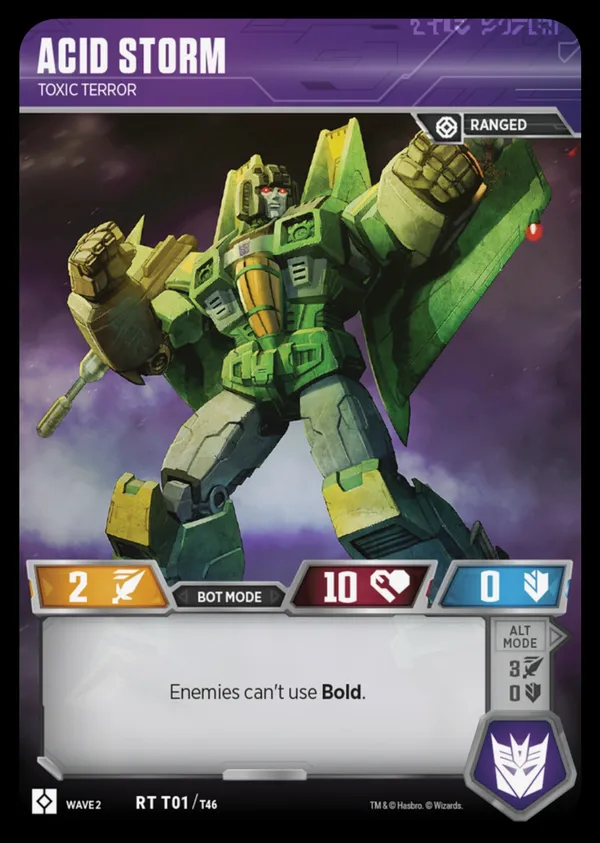 Acid Storm // Toxic Terror bot mode