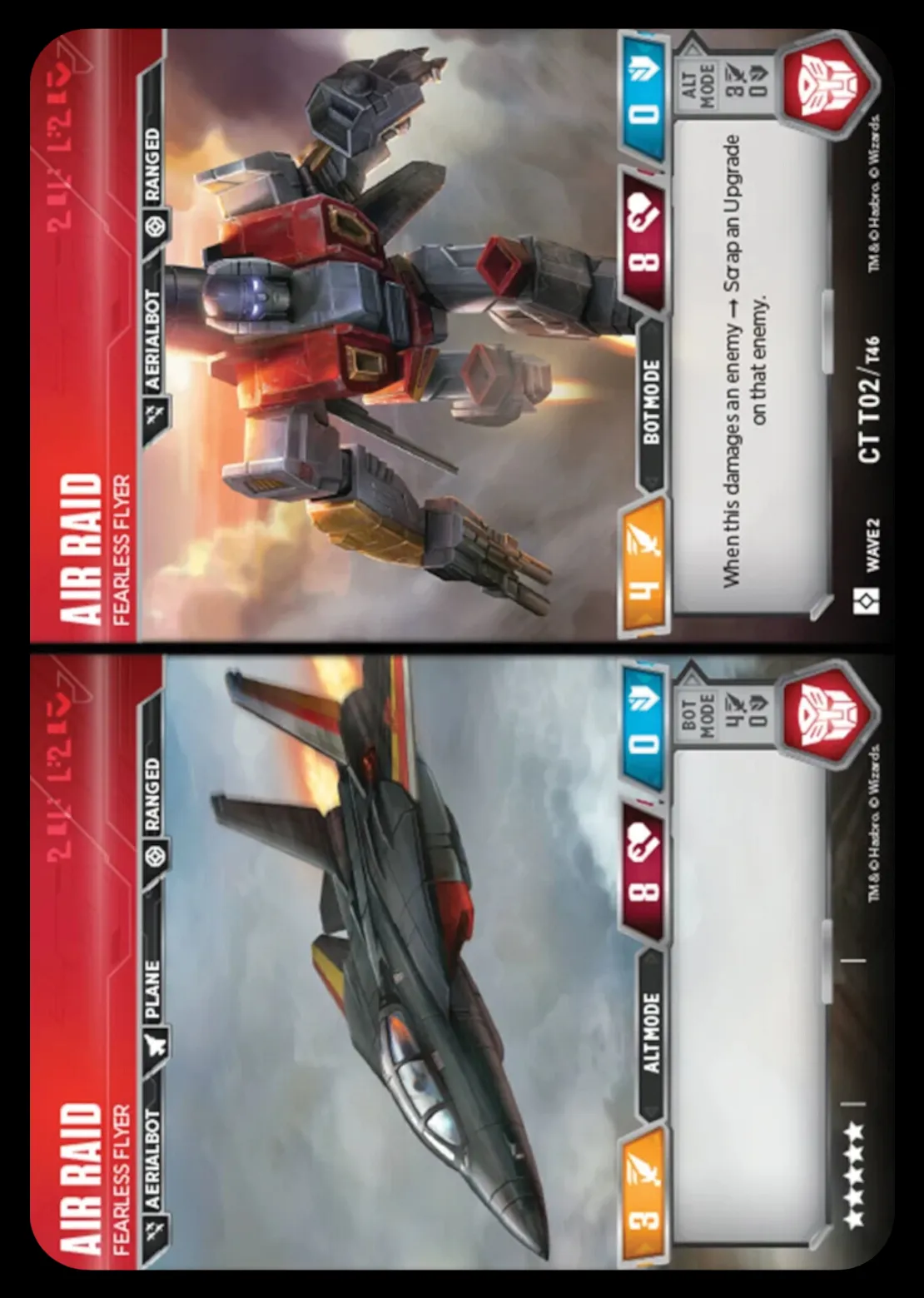 Air Raid // Fearless Flyer alt/bot mode