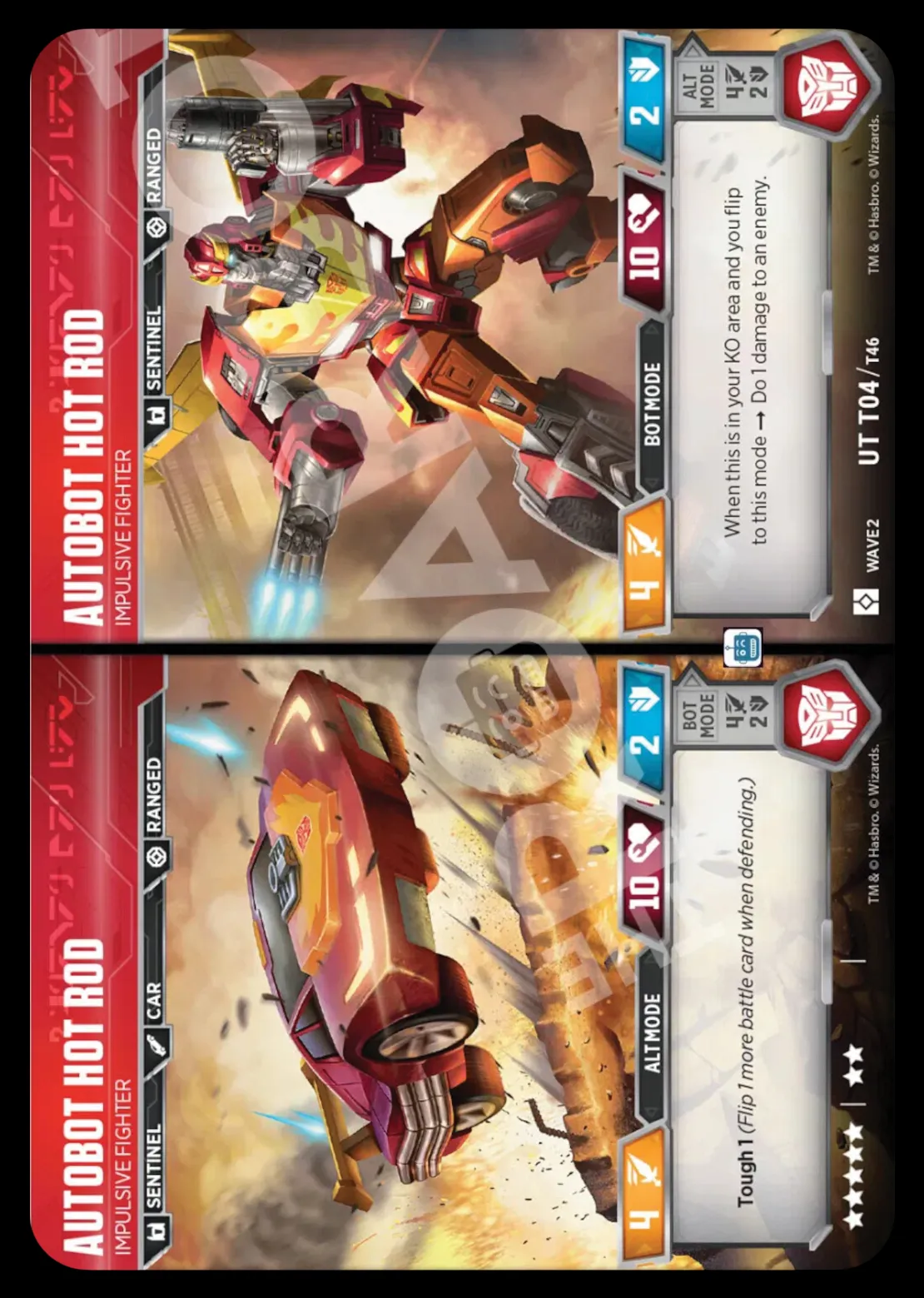 Autobot Hot Rod // Impulsive Fighter alt/bot modes