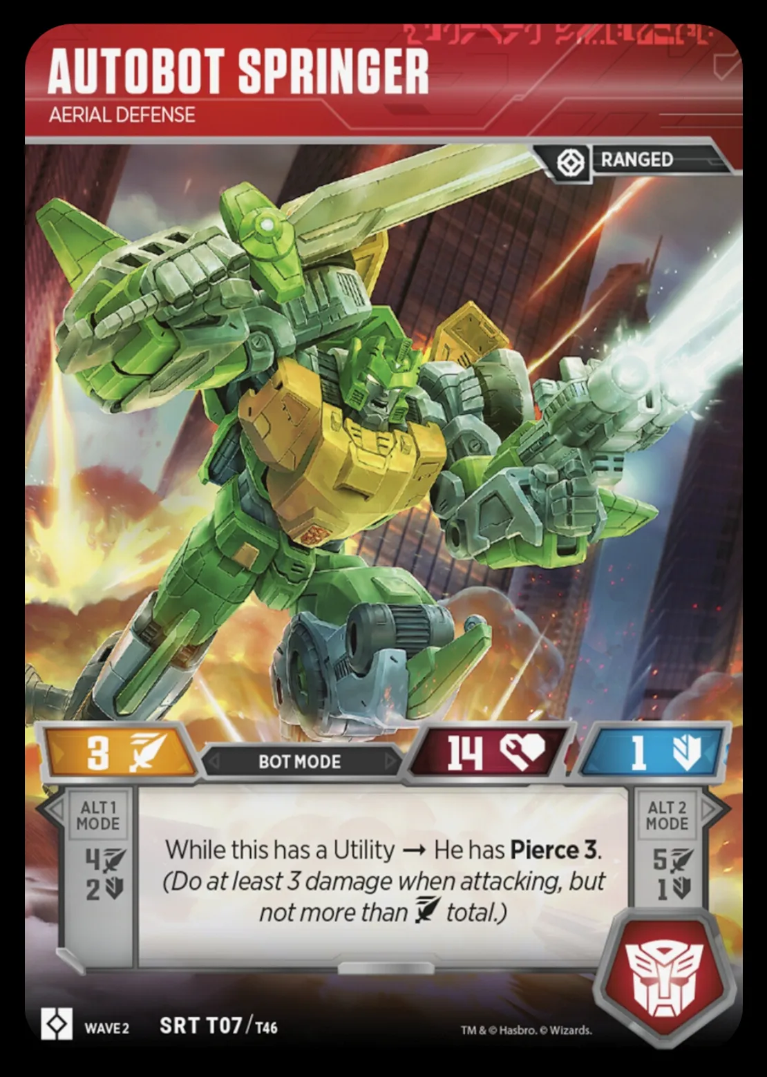 Autobot Springer // Aerial Defense bot mode