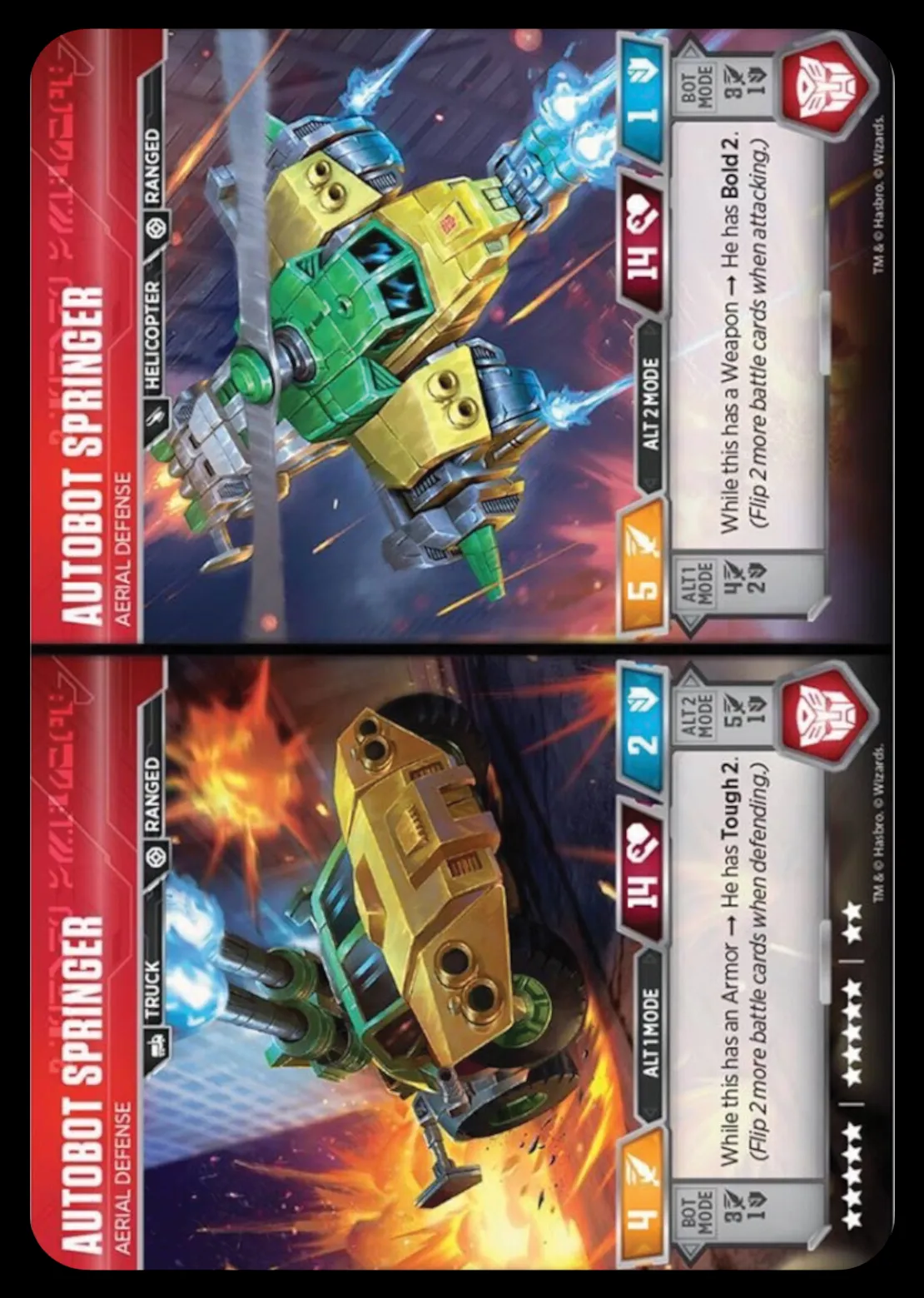 Autobot Springer // Aerial Defense alt modes