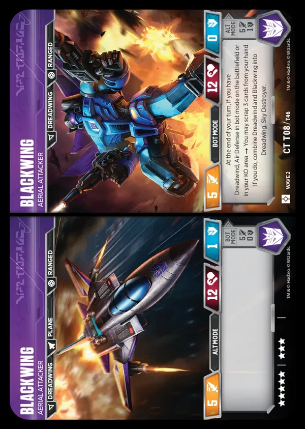 Blackwing // Aerial Attacker alt/bot modes