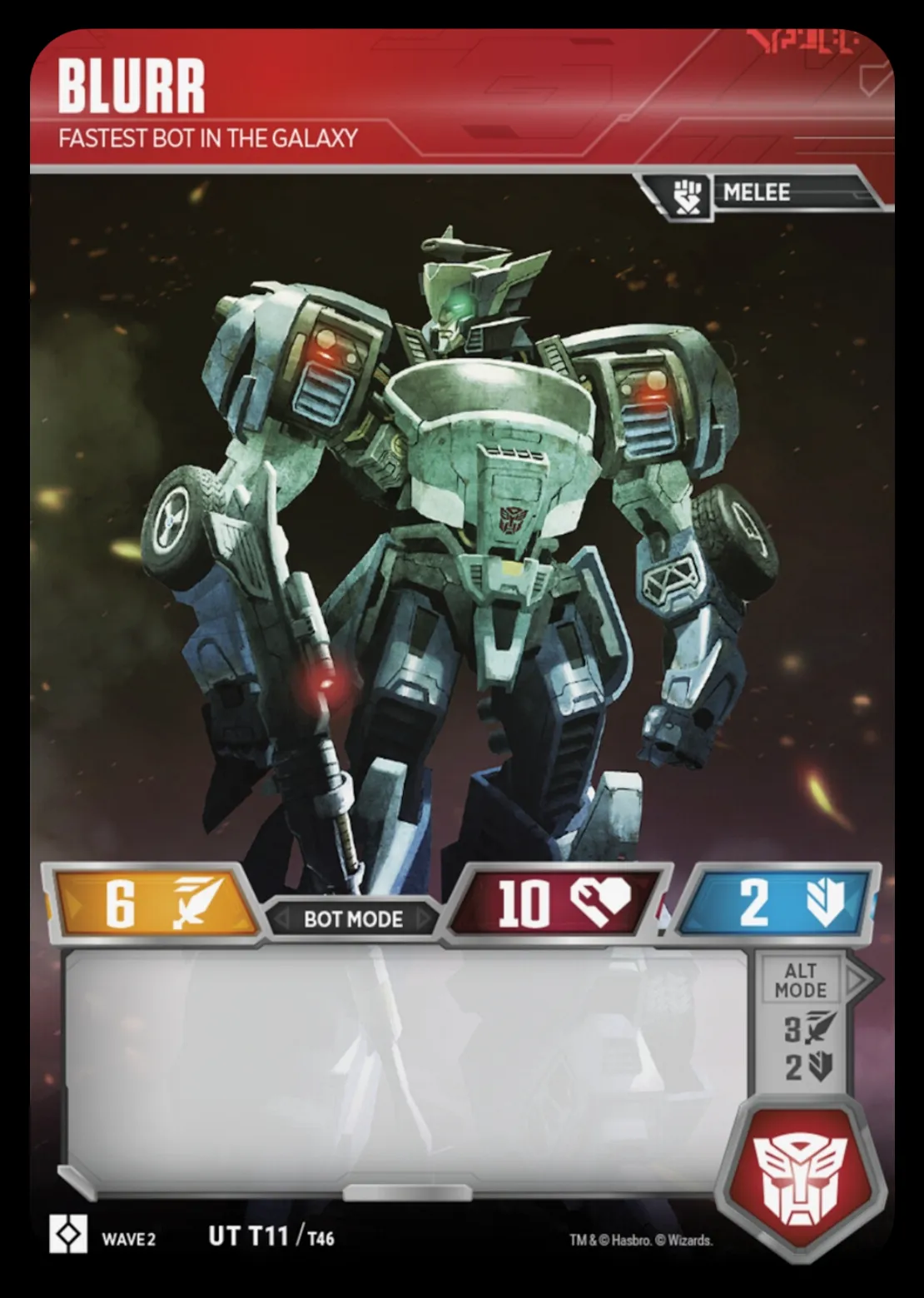 Blurr // Fastest Bot in the Galaxy bot mode