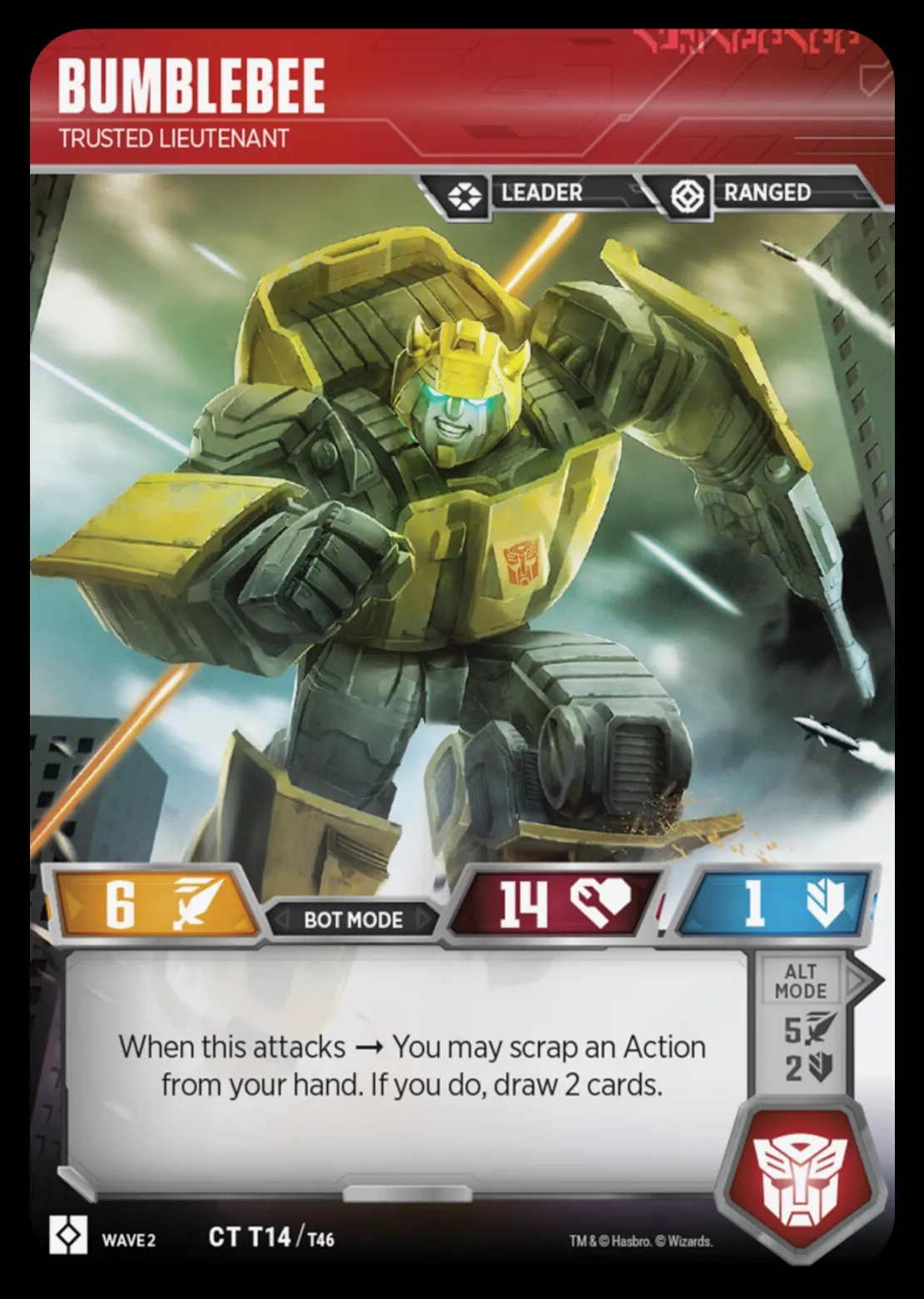 Bumblebee // Trusted Lieutenant bot mode