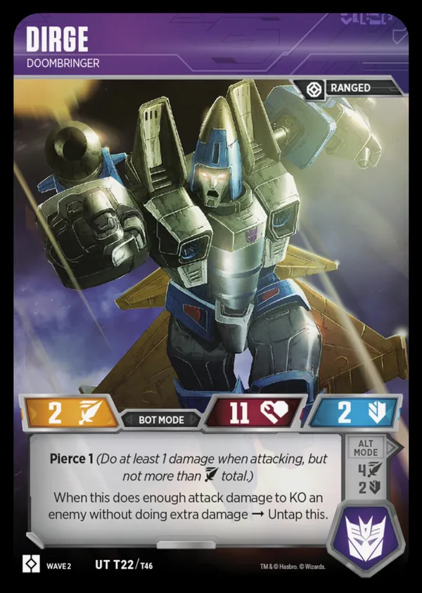 Dirge // Doombringer bot mode