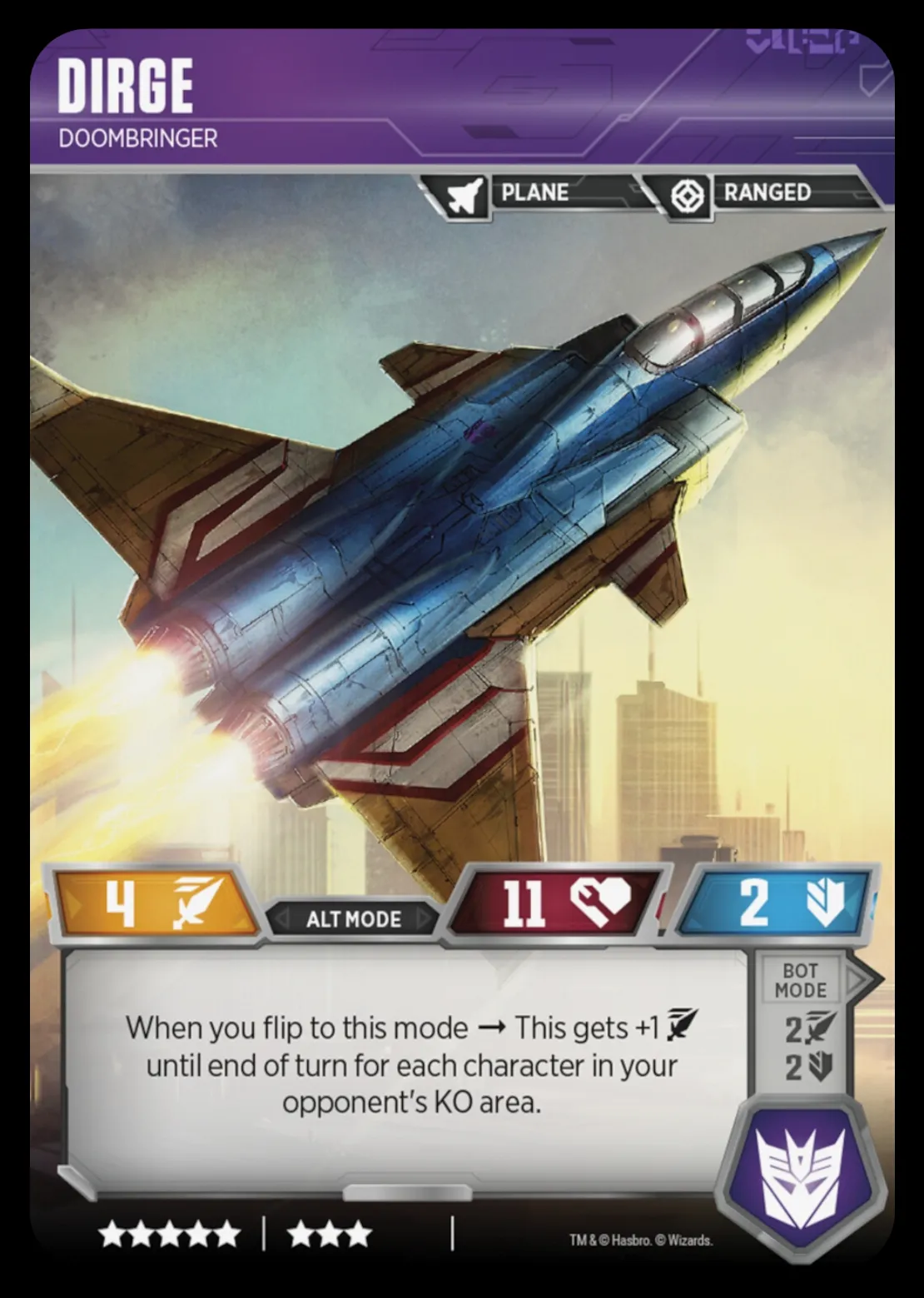 Dirge // Doombringer alt mode