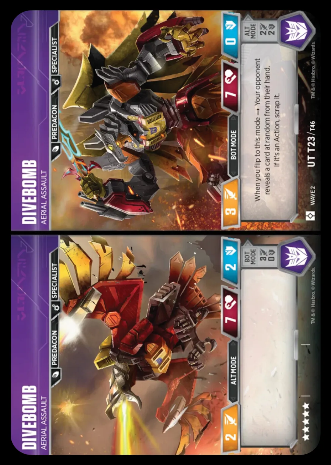 Divebomb // Aerial Assault alt/bot modes