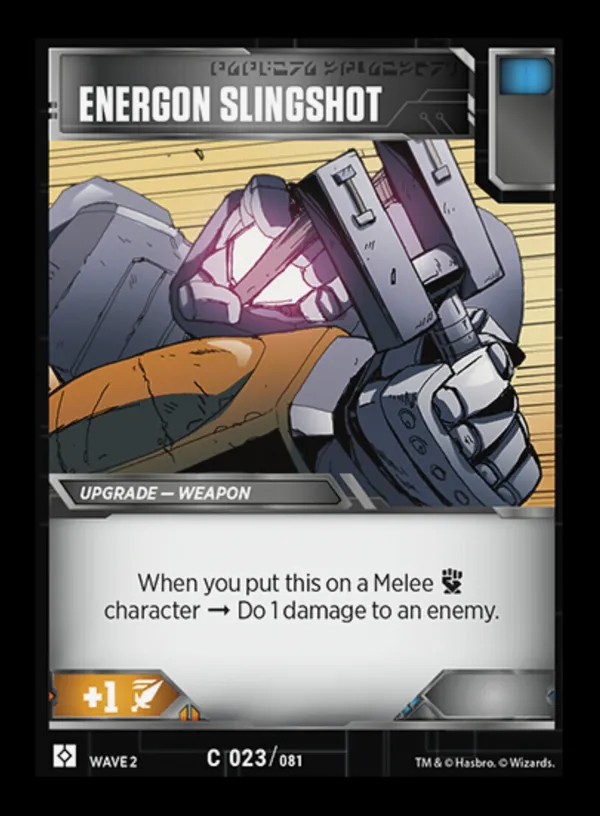 Energon Slingshot
