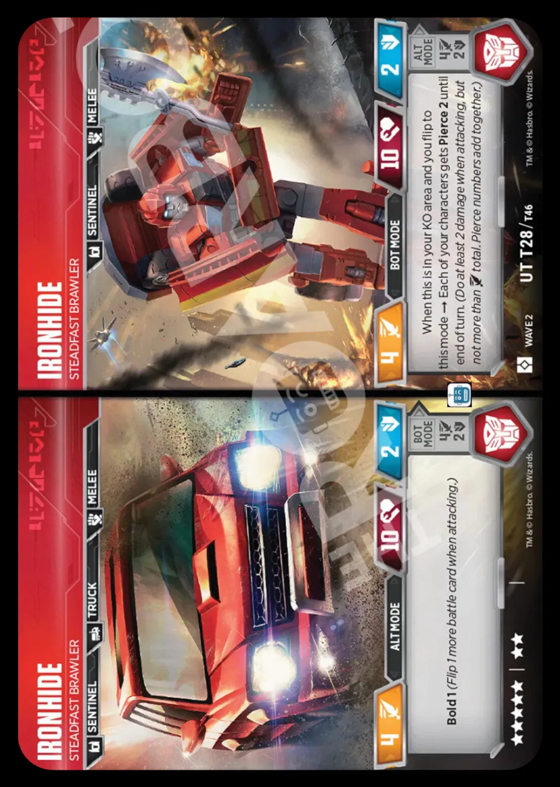Ironhide // Steadfast Brawler alt/bot modes