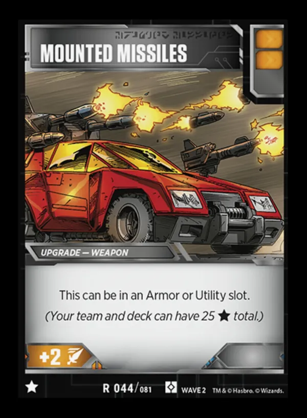 Mounted Missiles