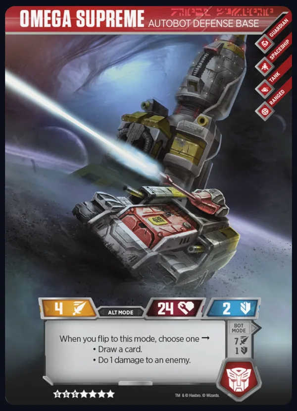 Omega Supreme // Autobot Defense Base alt mode