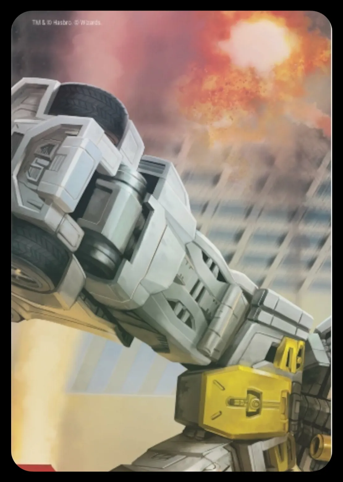 Optimus Prime // Gleaming Commander combiner mode