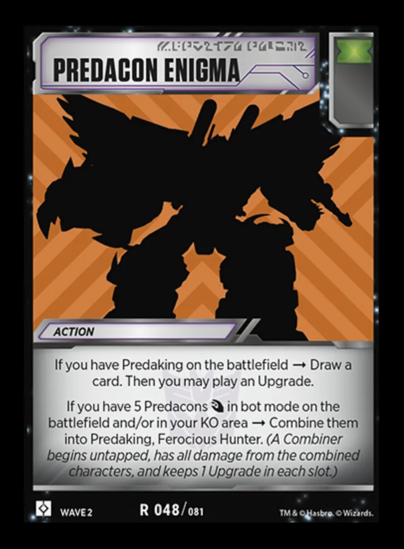 Predacon Enigma