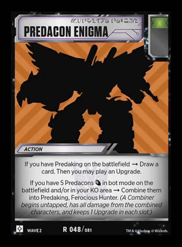 Predacon Enigma