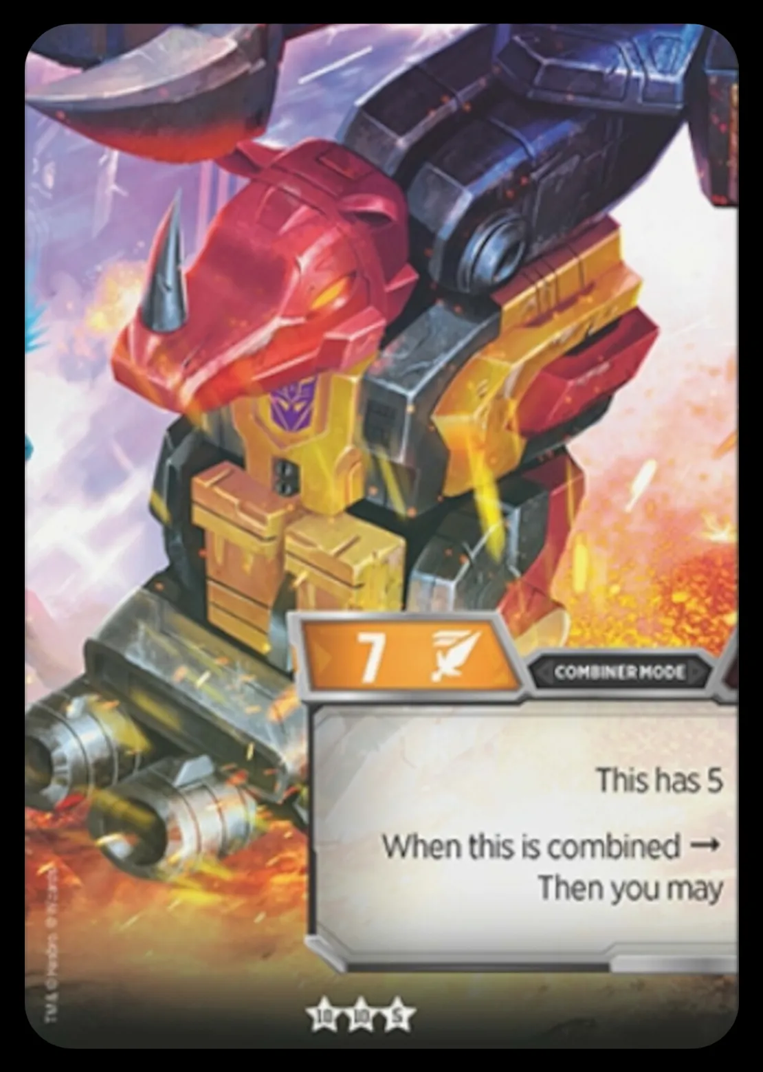 Predacon Headstrong // Ground Assault combiner mode