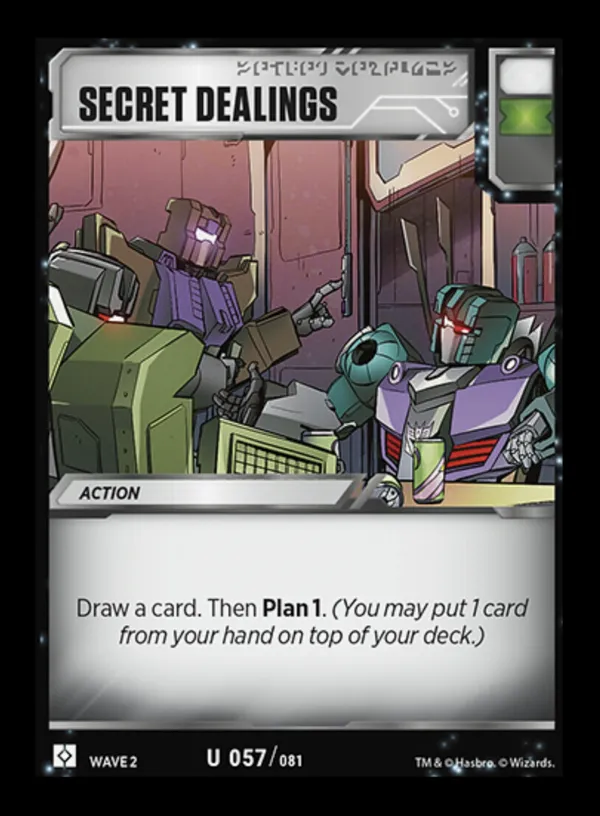 Secret Dealings