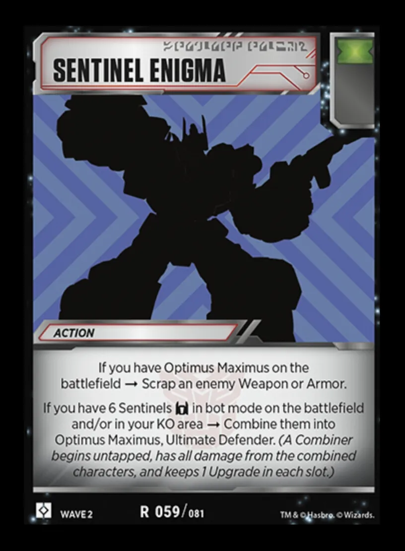 Sentinel Enigma