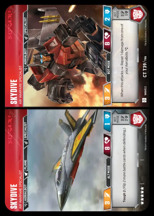 Skydive // Air Warfare Specialist alt/bot modes